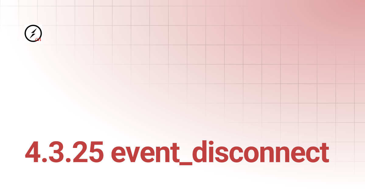 4.3.25 event_disconnect socket.io